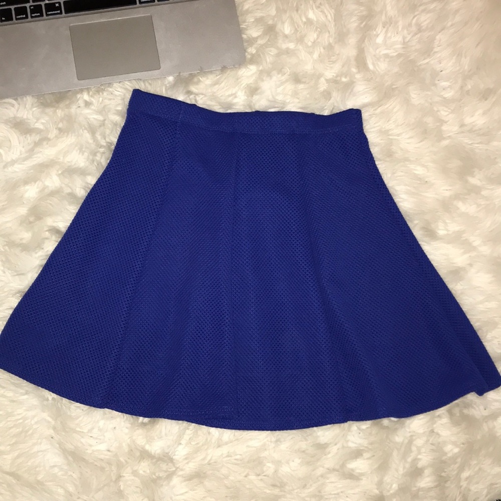 Brand New Blue Girls Skirt L